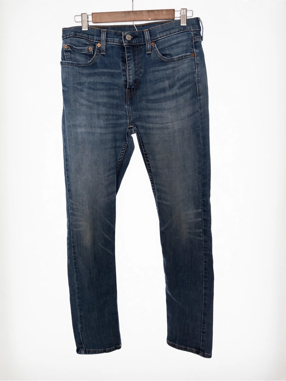 Levi's 510 Skinny Jeans Mens 31x32 Medium Wash Blue Denim Stretch